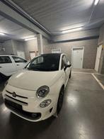 Fiat 500 Cabrio gekeurd voor verkoop, Auto's, Zwart, Cabriolet, Leder en Stof, Wit