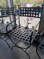 4 stoelen in ijzer, Huis en Inrichting, Ophalen, Metaal