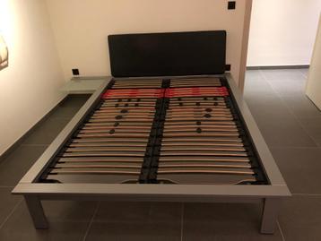 Super stevig bed metalen frame 140x200 cm disponible aux enchères