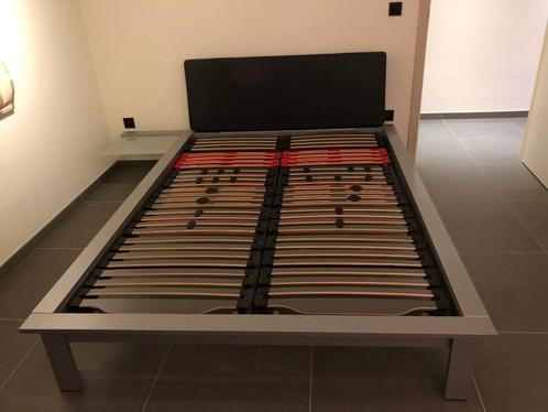 Super stevig bed metalen frame 140x200 cm, Huis en Inrichting, Slaapkamer | Bedden, Gebruikt, Tweepersoons, 160 cm, 200 cm, Metaal