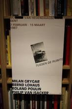 Tussen De Ruimte Affiche 1987, Ophalen of Verzenden