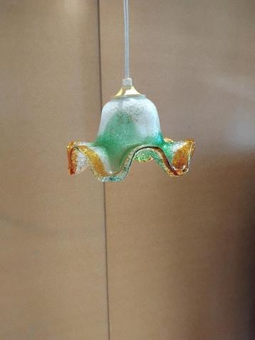 Vintage hanglampje Murano glas beschikbaar voor biedingen