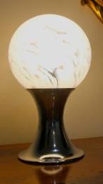 Lampe de table en verre de Murano., Comme neuf, Métal, Contemporain, Enlèvement ou Envoi