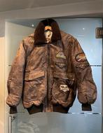 Gasolio Lederen Jas, Kleding | Dames, Bruin, Gasolio, Ophalen of Verzenden, Zo goed als nieuw