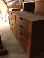 Kast met schuiven, Ophalen, Gebruikt, 100 tot 150 cm, 5 laden of meer