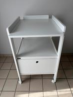 Pericles degelijke witte luiertafel, Ophalen, Zo goed als nieuw