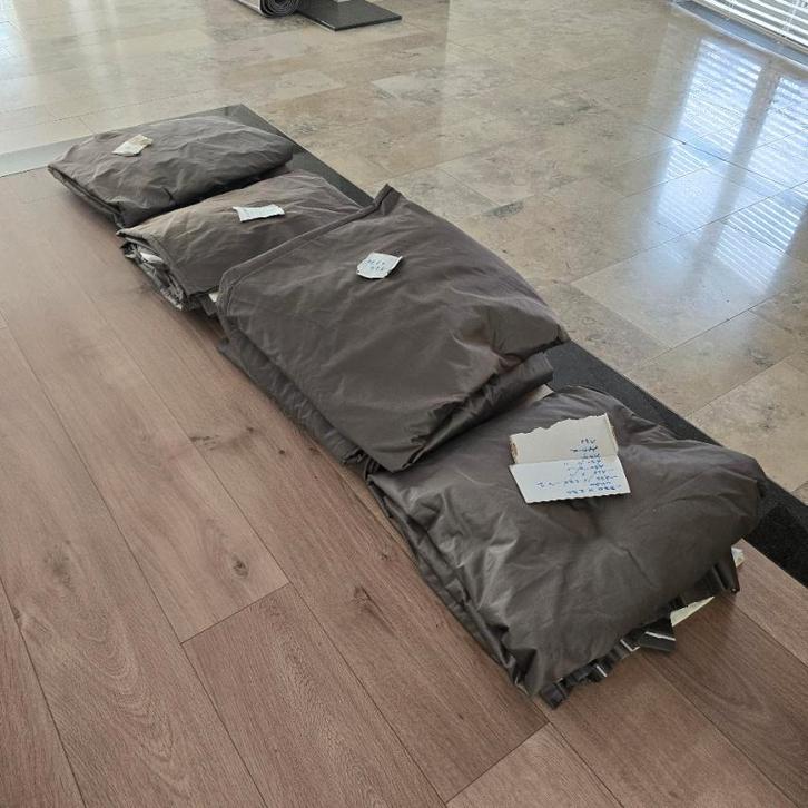 Draperieën gevoerd, Huis en Inrichting, Stoffering | Gordijnen en Lamellen, Zo goed als nieuw, Ophalen