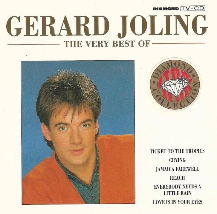 CD * GERARD JOLING - THE VERY BEST OF GERARD JOLING, Cd's en Dvd's, Cd's | Pop, Zo goed als nieuw, 1980 tot 2000, Verzenden