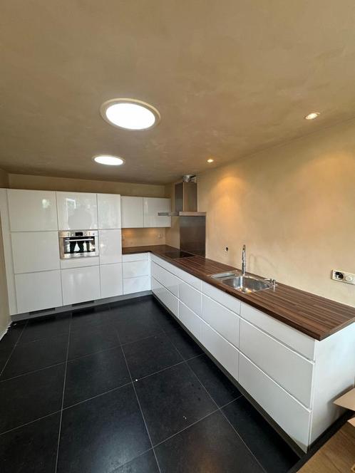 Complete Nette Witte Hoekkeuken + Apparatuur + GEDEMONTEERD, Huis en Inrichting, Keuken | Complete keukens, Hoekkeuken, Wit, Hout