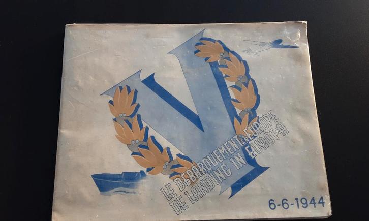 Le débarquement en Europe, très beau album, complet, Livres, Guerre & Militaire, Utilisé, Armée de terre, Deuxième Guerre mondiale