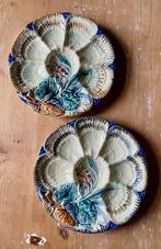 lot de 2 anciennes assiettes huître wasmuel, Antiquités & Art, Antiquités | Céramique & Poterie, Enlèvement ou Envoi