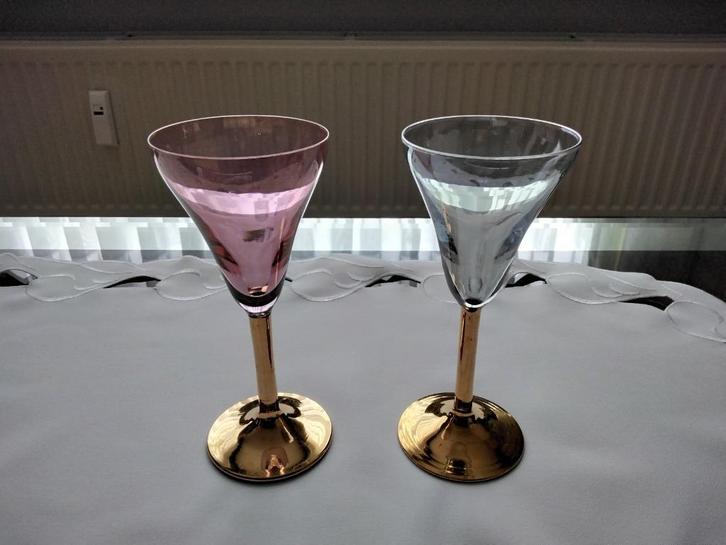 Allerlei kristallen glazen sets (izgst), Verzamelen, Porselein, Kristal en Bestek, Ophalen of Verzenden