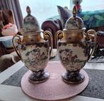 Vases en porcelaine, peints à la main, Antiquités & Art, Enlèvement
