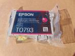 inktpatroon Epson T0793 rood magenta, Nog nieuw, Computers en Software, Printerbenodigdheden, Ophalen of Verzenden, Nieuw, Cartridge