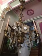 Grand lustre en bronze, Huis en Inrichting, Lampen | Kroonluchters