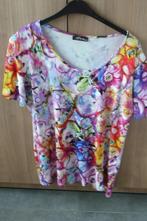 Felgekleurde bloes/T-shirt Isa Bella (a276), Vêtements | Femmes, T-shirts, Manches courtes, Taille 46/48 (XL) ou plus grande, Enlèvement ou Envoi