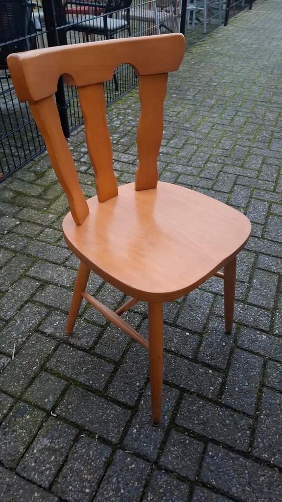 20 cafe stoelen leuke vintage horeca retro lot hout degelijk, Huis en Inrichting, Stoelen, Gebruikt, Vijf, Zes of meer stoelen