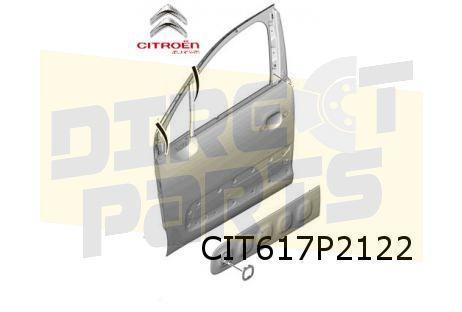Citroen C3 (9/16 - 7/20) (B618), stootlijst voorportier Rech, Auto-onderdelen, Carrosserie, Ford, Nieuw, Verzenden