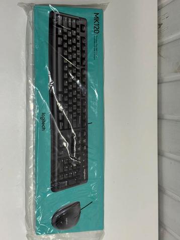Logitech MK120 USB-toetsenbord + muis  beschikbaar voor biedingen