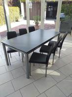 tafel en stoelen, Ophalen, Gebruikt, 50 tot 100 cm, Vijf personen of meer