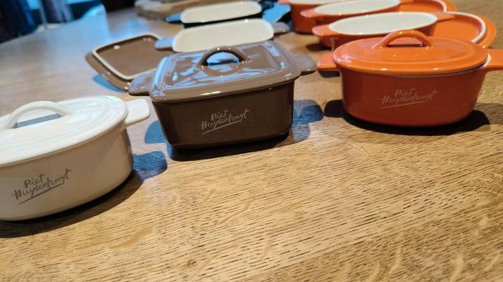 Mini Stoofpotjes - Piet Huysentruyt - 8 stuks, Huis en Inrichting, Keuken | Potten en Pannen, Ophalen