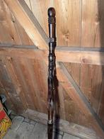 Wandelstok afrikaans houtsnijwerk zeer mooi perfecte staat, Antiek en Kunst, Ophalen