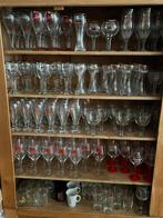 Partij bierglazen +- 300 stuks, Verzamelen, Ophalen, Gebruikt, Bierglas