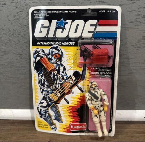 GI JOE Storm Shadow (Funskool - 1995) RARE!, Verzamelen, Beelden en Beeldjes, Zo goed als nieuw, Ophalen of Verzenden