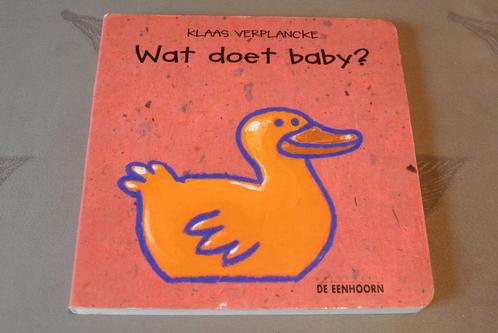 wat doet baby?, Boeken, Kinderboeken | Kleuters, Ophalen of Verzenden