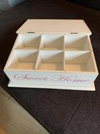 Houten koffertje, Enlèvement ou Envoi, Comme neuf, Autres types