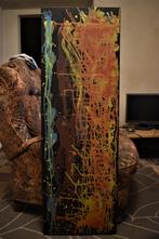 Vul en kleur abstract schilderij, door joky kamo 2021, Antiek en Kunst, Kunst | Schilderijen | Abstract, Ophalen