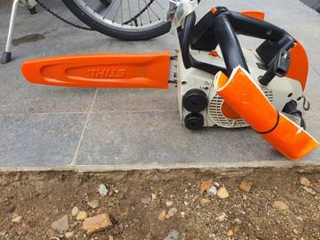 Belle tronçonneuse d'élagage professionnelle STIHL MS 190 T., Enlèvement, Comme neuf, Scie à arbre, Stihl