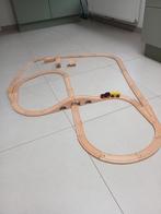 Houten treinspoor, Ophalen, Gebruikt