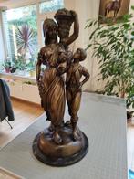 Prachtige en grote bronzen Mathurin Moreau, Antiek en Kunst, Antiek | Brons en Koper, Brons, Ophalen