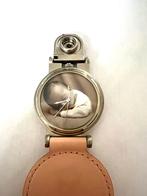 Montre porte-clefs, Bijoux, Sacs & Beauté, Montres | Femmes, Enlèvement ou Envoi, Comme neuf, Acier, Cuir