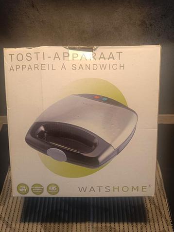 Tosti apparaat ( zit nog nieuw in doos) beschikbaar voor biedingen