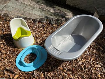Babybad + potje + wc-verkleiner beschikbaar voor biedingen
