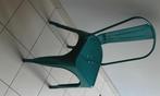 Chaise industrielle "Kontoir" en métal, Huis en Inrichting, Stoelen, Ophalen, Blauw, Zo goed als nieuw, Metaal