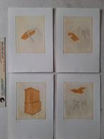 Vier kleuretsen van Lotte Campforts uit 2013, Ophalen of Verzenden