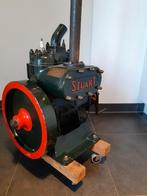 ZELDZAME ANTIEKE GEREVISEERDE STUART SCHEEPS MOTOR., Ophalen, Zo goed als nieuw, Overige brandstoffen