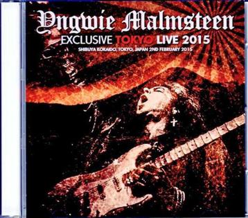 2 CD's  Yngwie  MALMSTEEN - Exclusive Tokyo Live 2015 disponible aux enchères