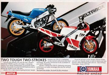 ZOEK Yamaha TZR 125 2RL/ 2RH/2RJ/ 2RK (1987-1990) beschikbaar voor biedingen