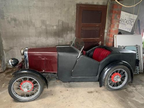MG M-Type 1931 non restaurée, Autos, Oldtimers & Ancêtres, Particulier, MG, Essence, Cabriolet, 2 portes, Boîte manuelle, Rouge