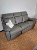 3-zit met 2 elektrische relaxen, Huis en Inrichting, Zetels | Zetels, Ophalen, Driepersoons, Rechte bank