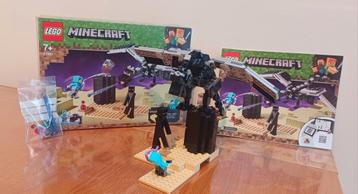 Lego Minecraft - laatste gevecht 21151 - set volledig
