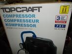 Compresseur Topcraft max 10 bar 50 liter 1,5 KW, Doe-het-zelf en Bouw, Ophalen