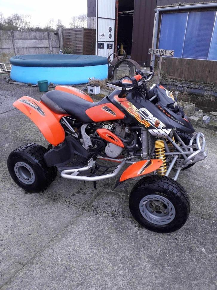 Quad Can Am Bombardier DS 650, Motoren, Quads en Trikes, 12 t/m 35 kW, 1 cilinder, Ophalen