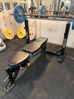 Verstelbare benchpress super degelijk!, Sport en Fitness, Ophalen, Gebruikt