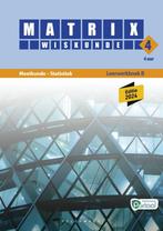 Matrix Wiskunde 4.4 Leerwerkboek B, Boeken, Ophalen, ASO, Wiskunde A, Nieuw