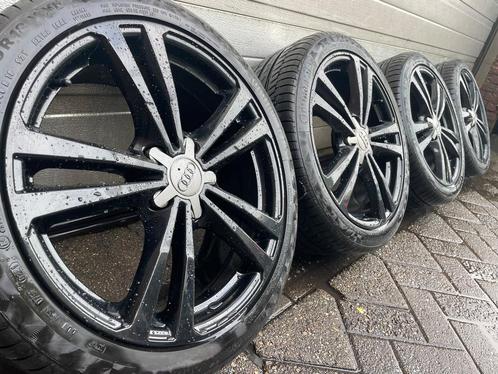 Orig 18 inch Audi A3 S3 TT A4 S4 B6 B7 velgen zomerbanden, Auto-onderdelen, Banden en Velgen, Banden en Velgen, Zomerbanden, 18 inch